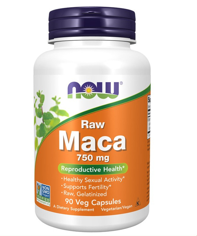 Maca 750 mg Raw - 90 Veg Capsules